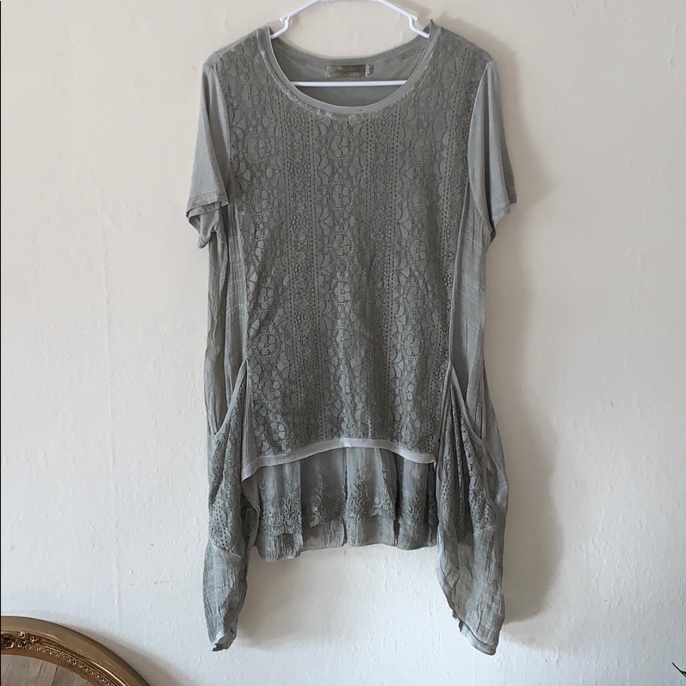 Simply Couture Short Sleeved Boho Tunic